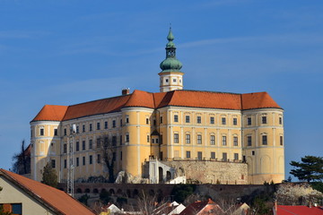 Fototapeta na wymiar Mikulov castle,Czech republic