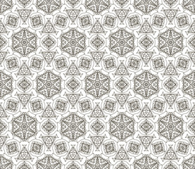 Lace vector fabric seamless  pattern