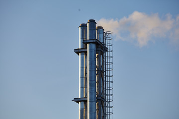 waterslide in aquapark
