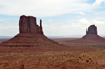 Fototapeta na wymiar Navajo Nation's Monument Valley Park