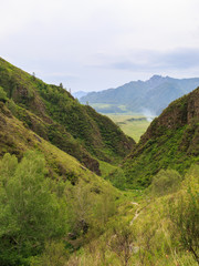 Obraz premium Mountain gorge