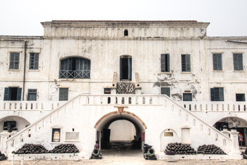Cape coast castle in Ghana. © waldorf27