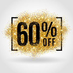 Gold sale 60% percent