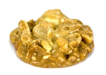 crispy pastry with cashew nuts and peanuts