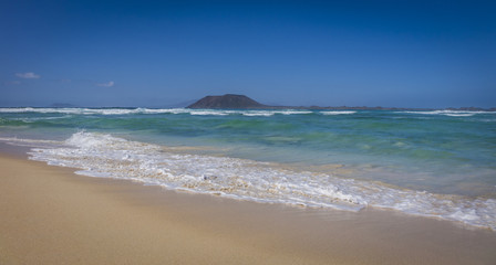 Corralejo beach, Fuerteventua, Canary Islands, Spain