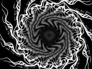 Abstract fractal. Fractal art background for creative design. Decoration for wallpaper desktop, poster, cover booklet. Print for clothes, t-shirt.  Creative illustration for design