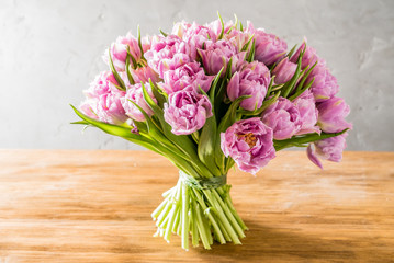 pink tulips
