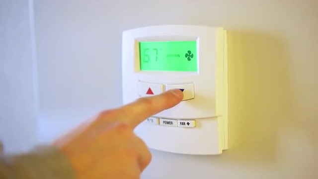 Temperature in home is decreased to save money on electrical bill.