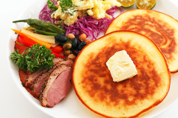 おいしそうな朝食