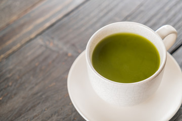 hot matcha