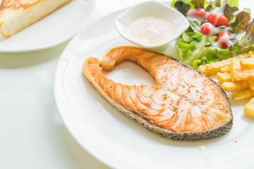 salmon steak