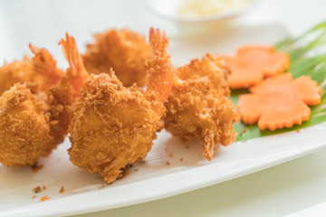 fried shrimp with cheese