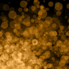 Abstract Golden Background bokeh 