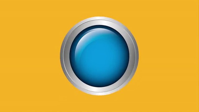 Chrome button design, Video Animation