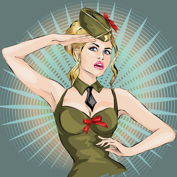 Military Pin Up Girl Images – Browse 579 Stock Photos, Vectors, and Video |  Adobe Stock