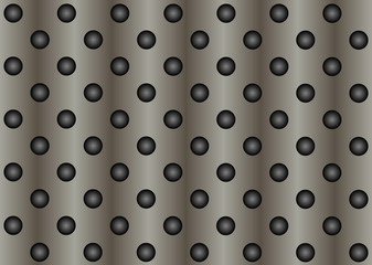 Metal perforated texture background