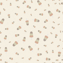 Popsicle ice cream with crumble mixture vintage pattern. Retro background with used texture. Seamless