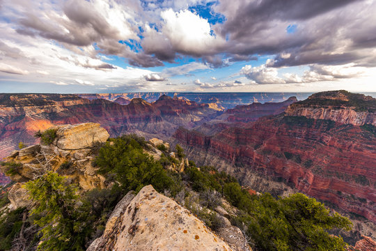 Grand Canyon, North Rim, Bright Angel Point Trail