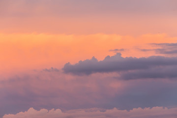 Fototapeta premium bright sunset sky background