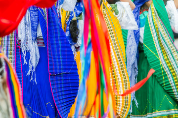 Traditional Folk Costume From Ecuador, South America