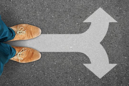 th f weg gabelung III