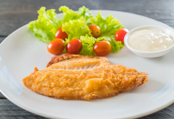 fried fish steak