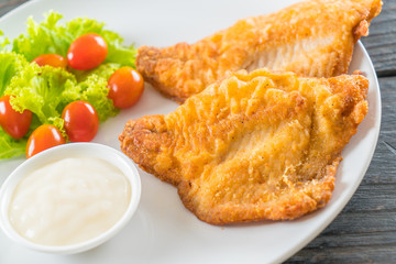 fried fish steak