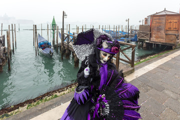 Naklejka na ściany i meble Carnival of Venice, beautiful masks