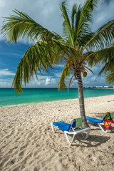 Obraz na płótnie Canvas Shoal West Bay, Anguilla Island, English West Indies
