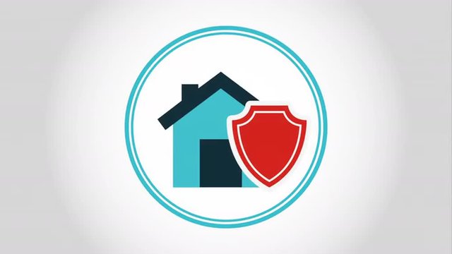 Home insurance design, Video Animation