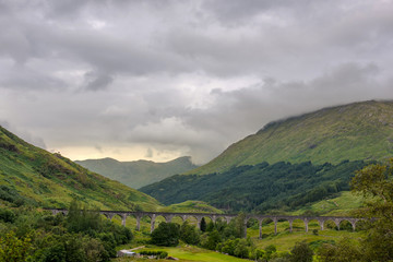 Fototapeta premium Wiadukt Glenfinnan Jacobite