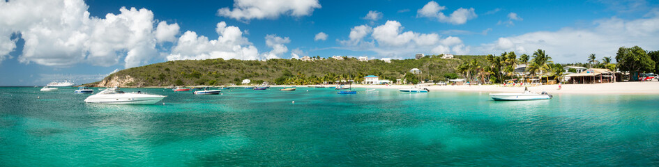 Anguilla island, Caribbean sea - obrazy, fototapety, plakaty