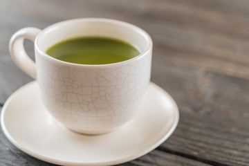hot matcha