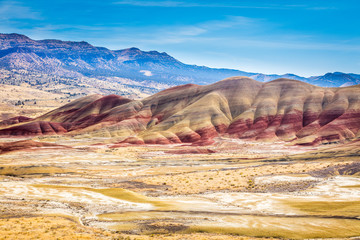 Carrol Rim, Pained Hills, John Day Fossil Beds National Monument, Oregon