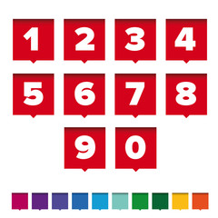 Number set vector pointer