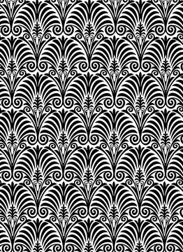 Ornament aus stilisierten Pflanzen