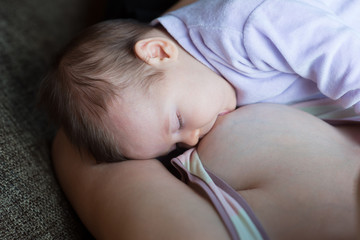 Breastfeeding portrait 