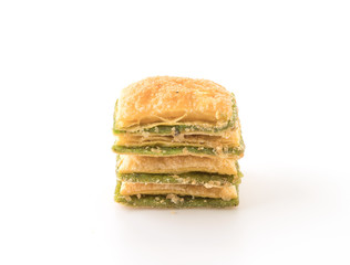 mini pie biscuit with kiwi jam