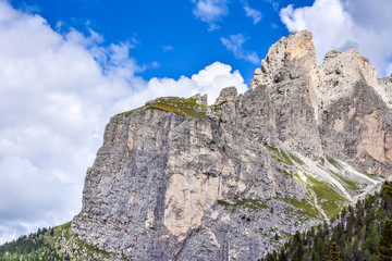 Dolomites Italy - Val Gardena -  Passo Sella