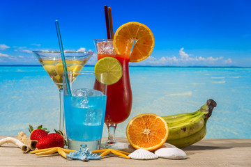 Exotic alcohol drinks