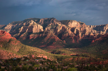 Beautiful Sunset in Sedona Arizona.