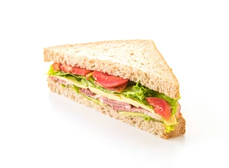 Deurstickers Sandwich © topntp