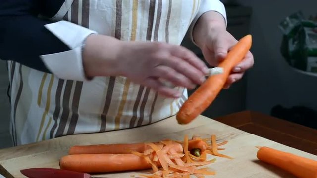 Preparation of carrots