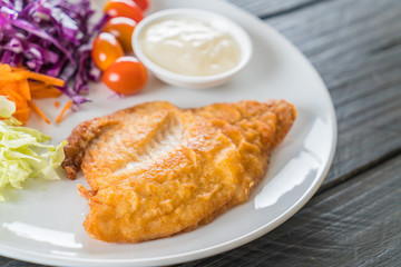 fried fish steak