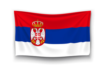 flag of serbia
