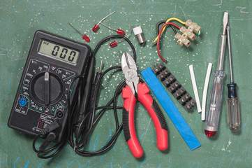 electrical parts and tools