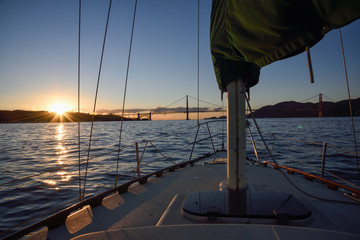 Golden Gate Sail Boat Delight
