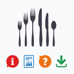 Dessert fork, knife, teaspoon. Cutlery set.