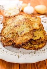 Fried potato pancake