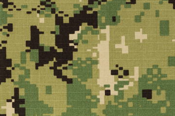 US navy working uniform aor 2 digital camouflage fabric texture